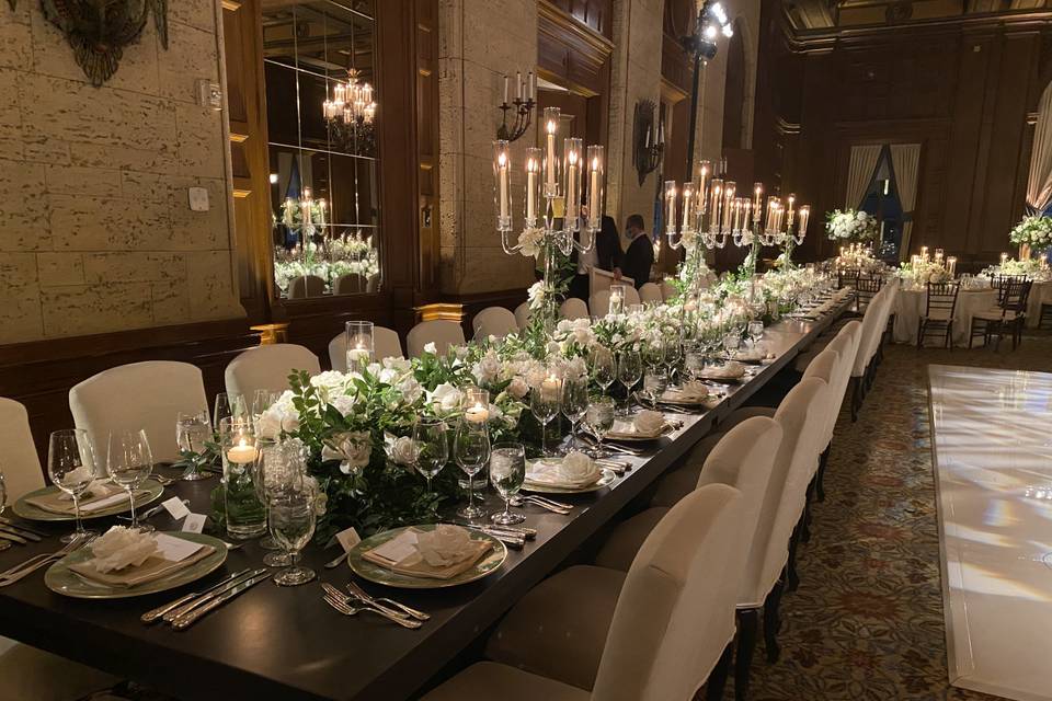 Reception in Main Dining Room