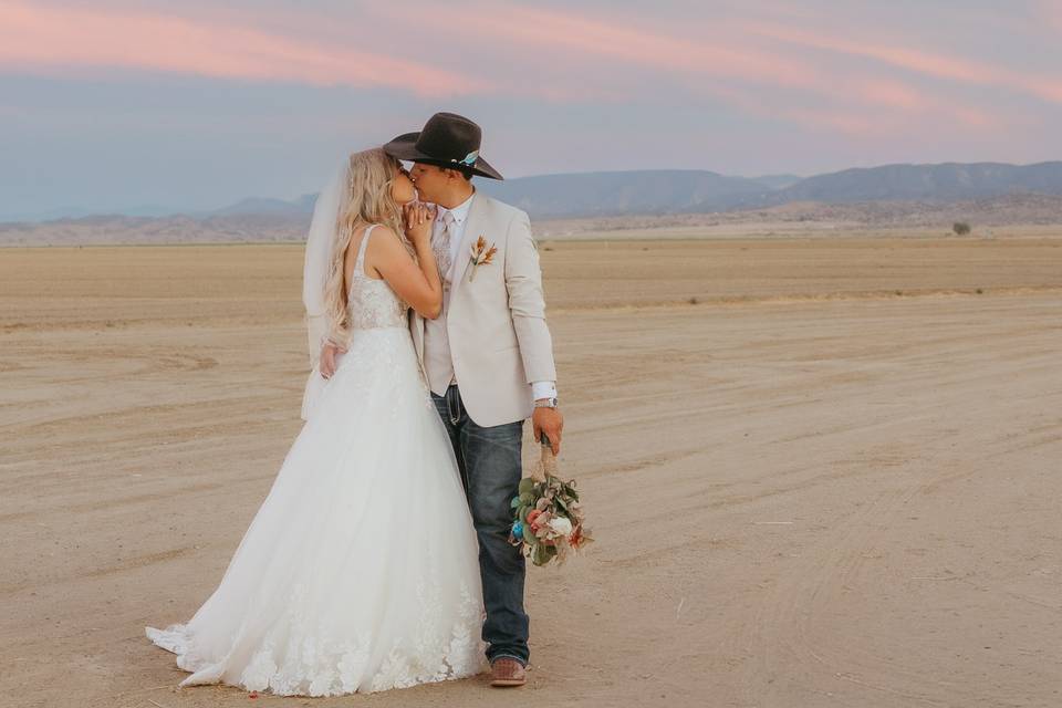 Paso Robles CA Bride and Groom