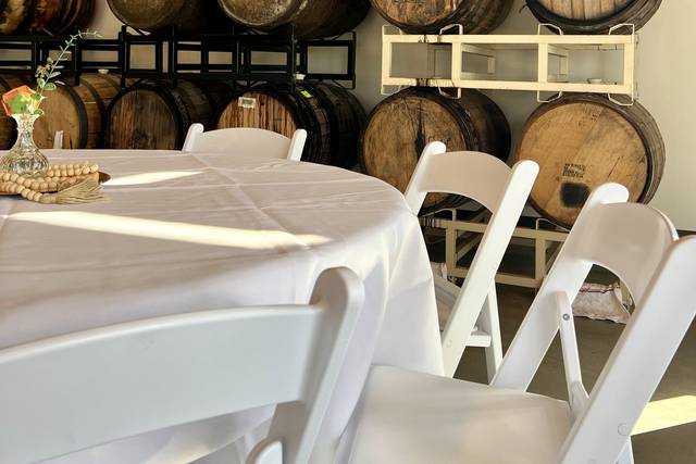 Table and Barrels