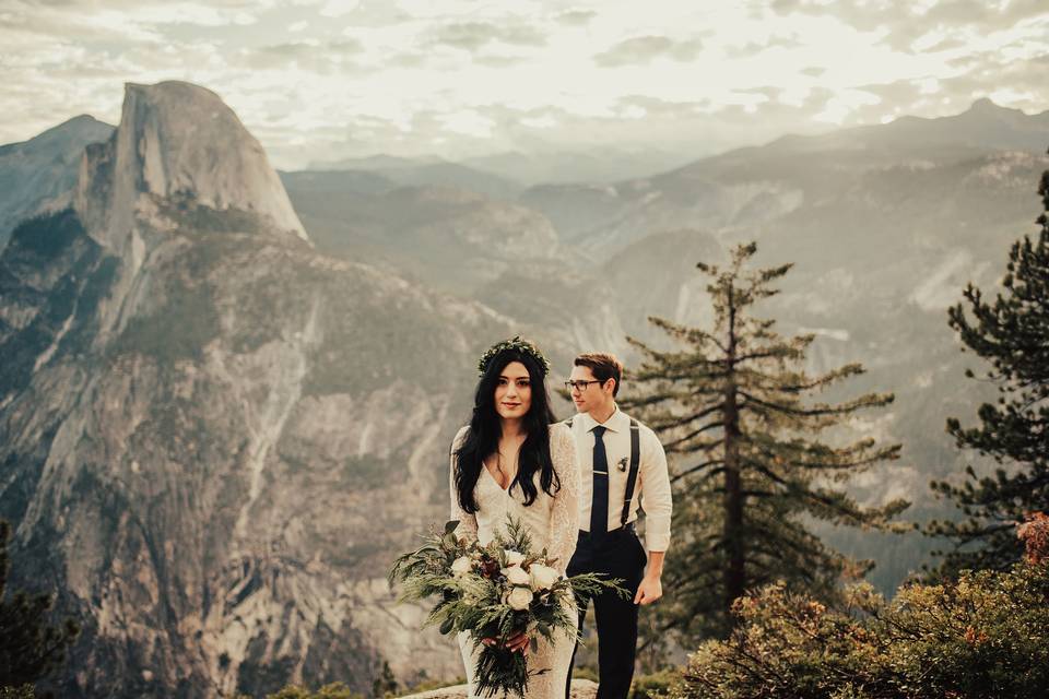 Glacier Point Wedding