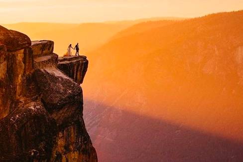 Taft Point Sunset