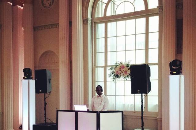 DJ ready for the party