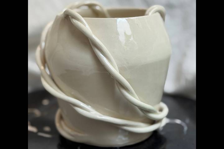 Entwined vase