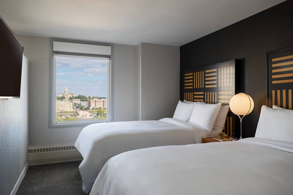 Studio Two Double Beds