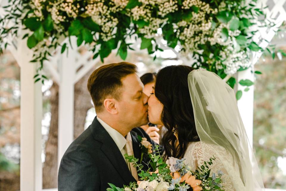 You may now kiss the bride