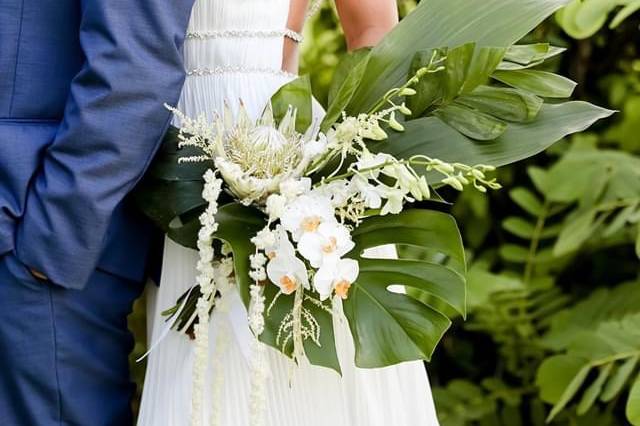 The bride's bouquet