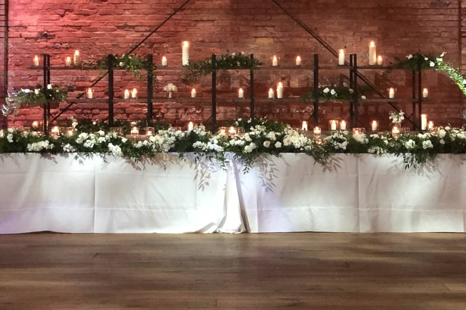 Bride&Groom table