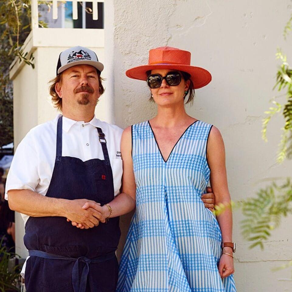 Amy Knoll and Chef Neal Fraser