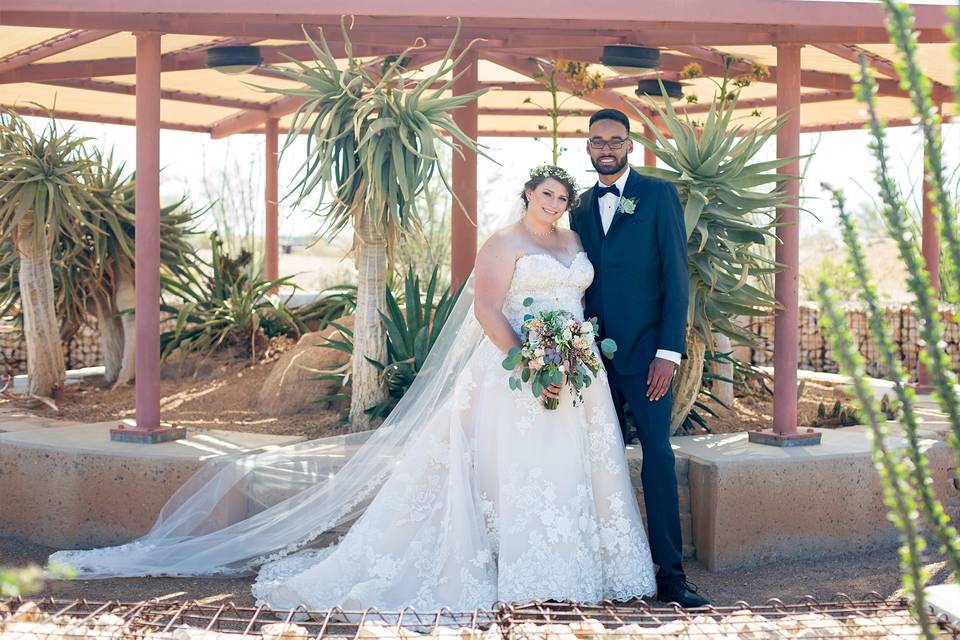 Spring Desert Wedding