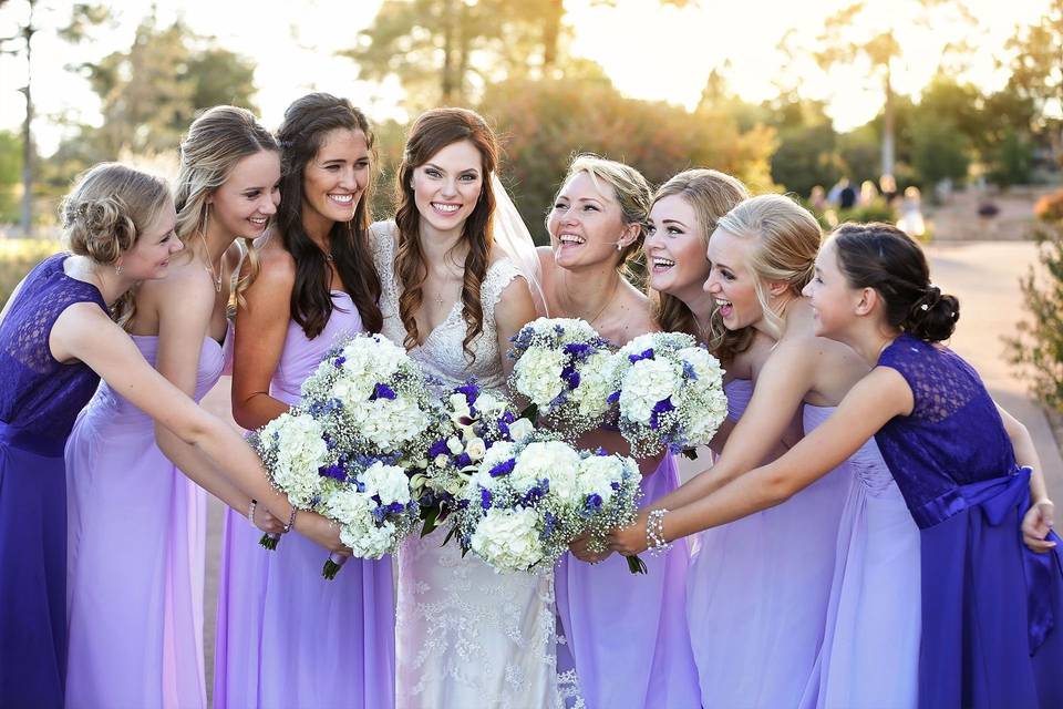 Bridesmaids in Payson