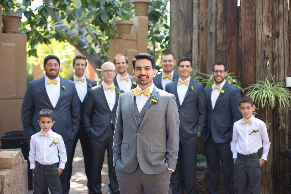 Boojum Tree Groomsmen