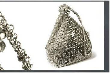 Liquid metal handbag PS20