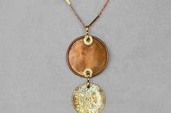 Twisted Silver gyspsy necklace