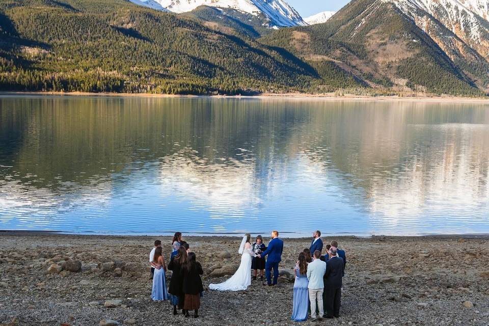 Small Wedding in Twin Lakes