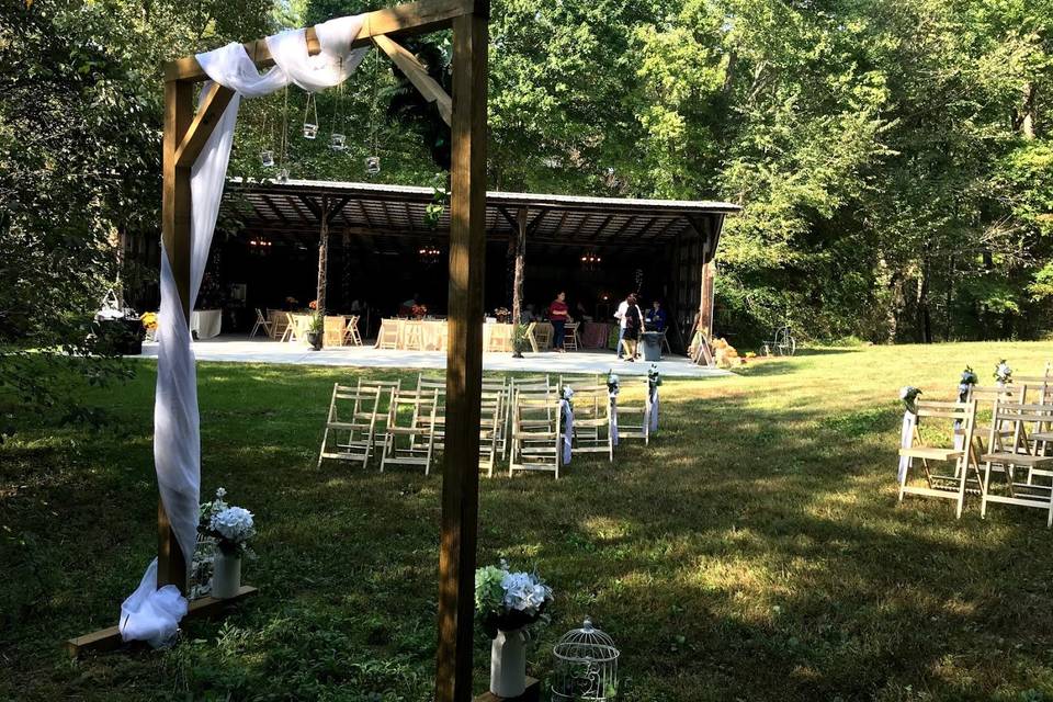 One of our two ceremony sites