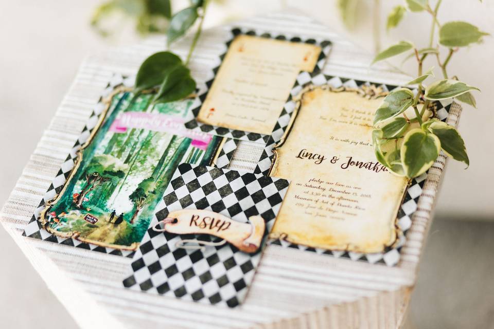 Alice in Wonderland Stationery