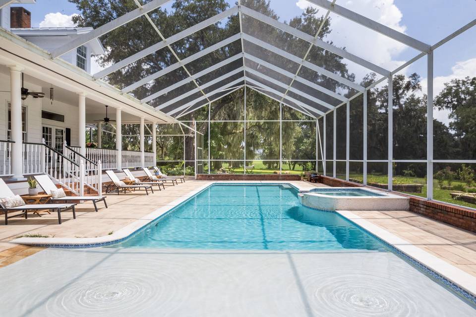 Pool and hot tub