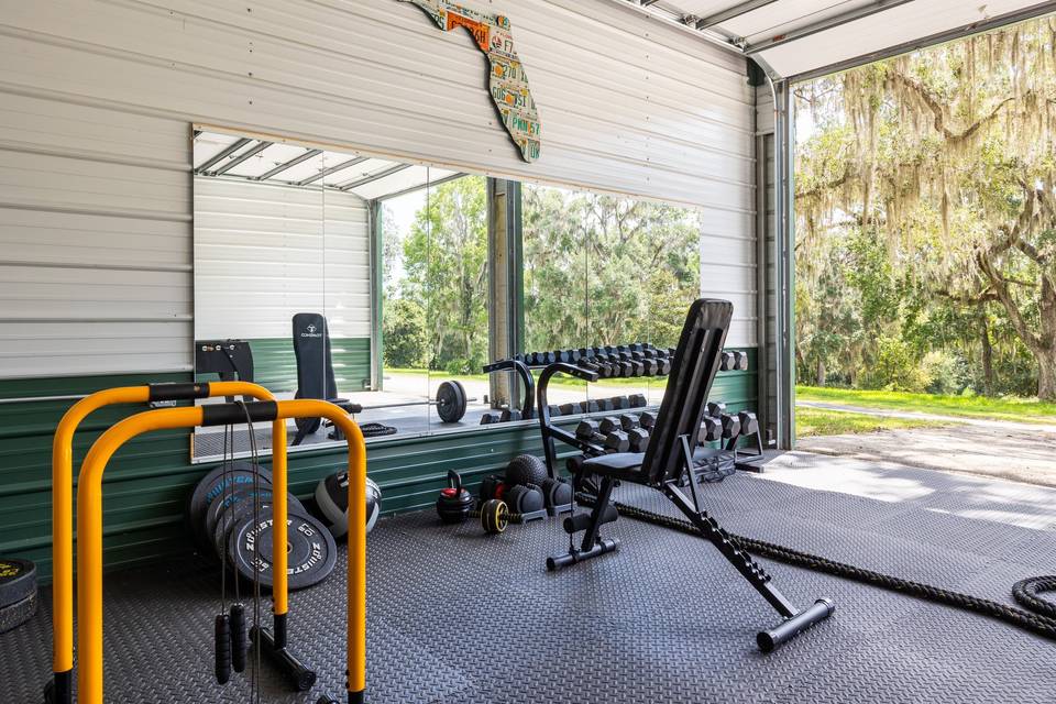 Gym and Game Room