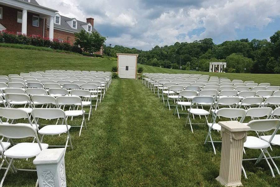 Front Lawn Ceremony