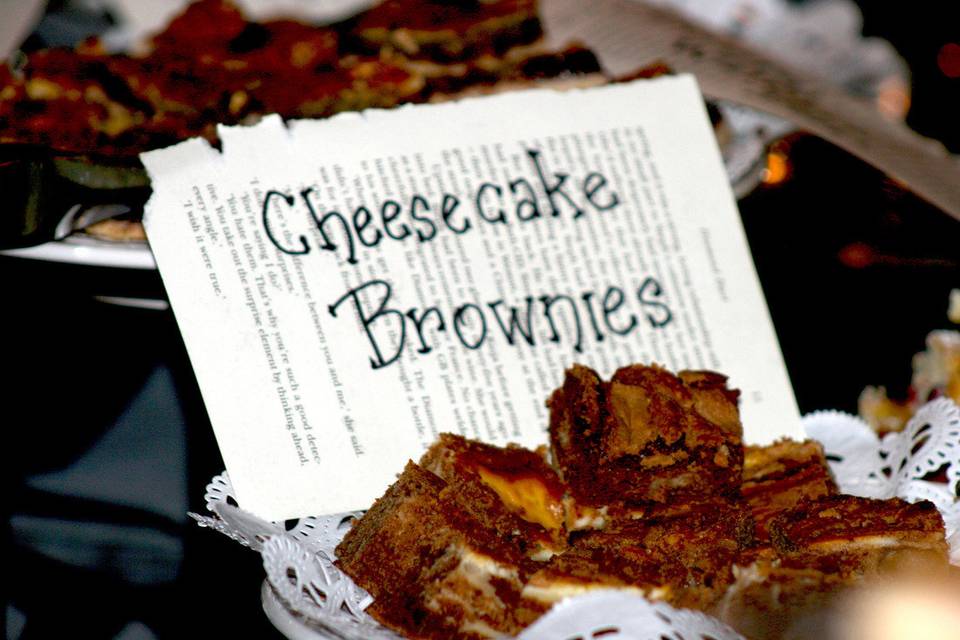 Cheesecake brownies