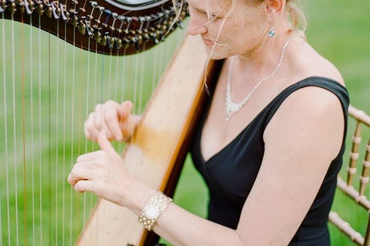 Harp at the Chanler