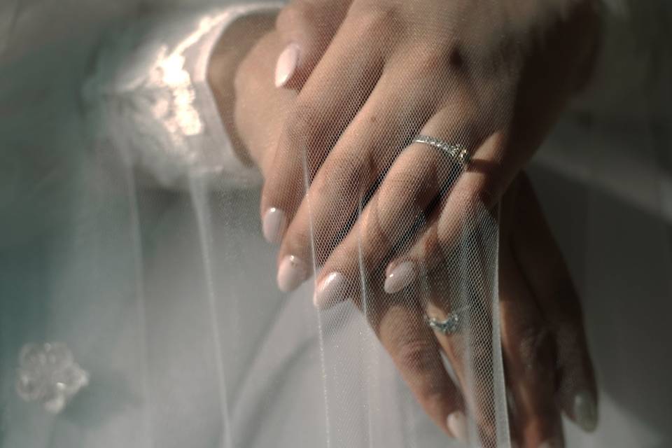 Bride´s hands