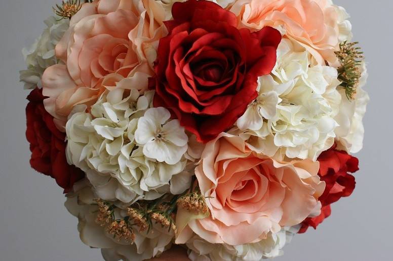 High end silk bouquets