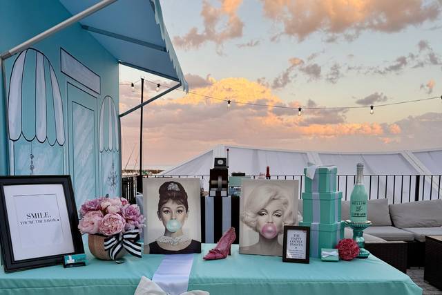 Wedding magic at golden hour!