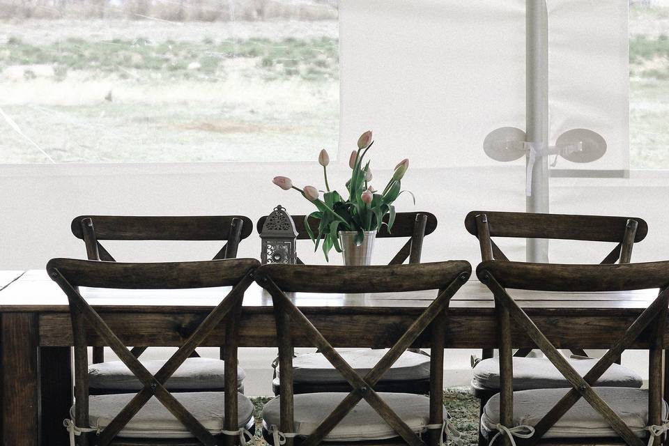 Rustic table