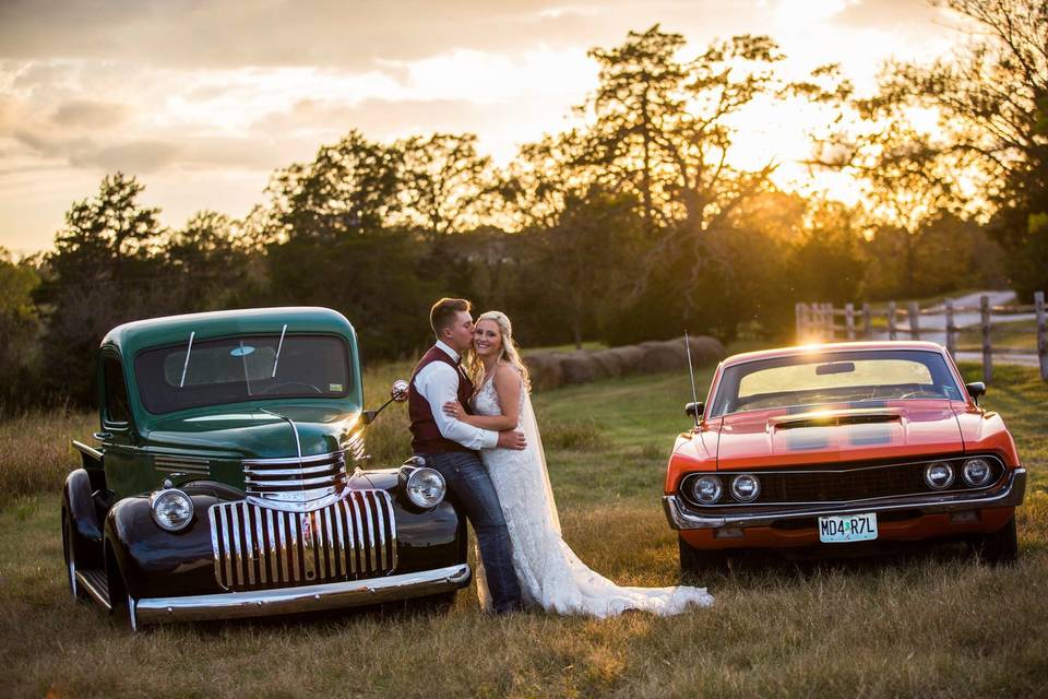 Creative couple portrait