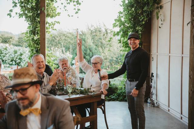 Grandma stole the show!