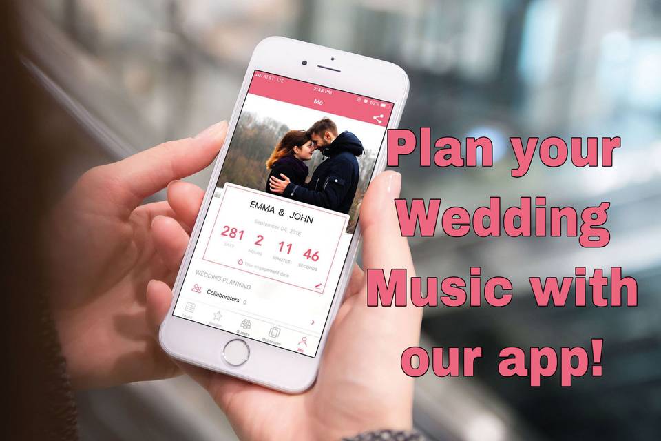 Plan your music on our app!