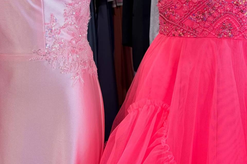 open lace back dress Short Black Velvet Homecoming Dress with Pink Ribbon Black/Hot Pink / 1 main image 0