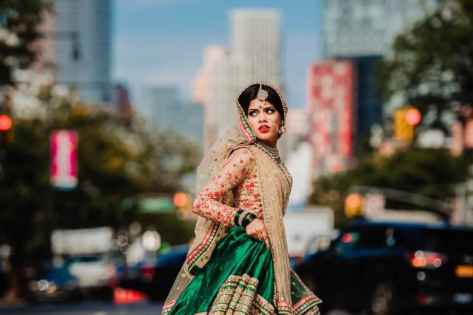 Bride in NYC