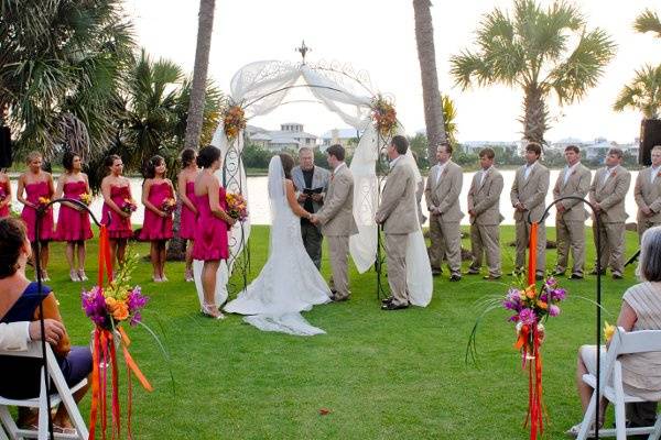 Outdoor ceremony