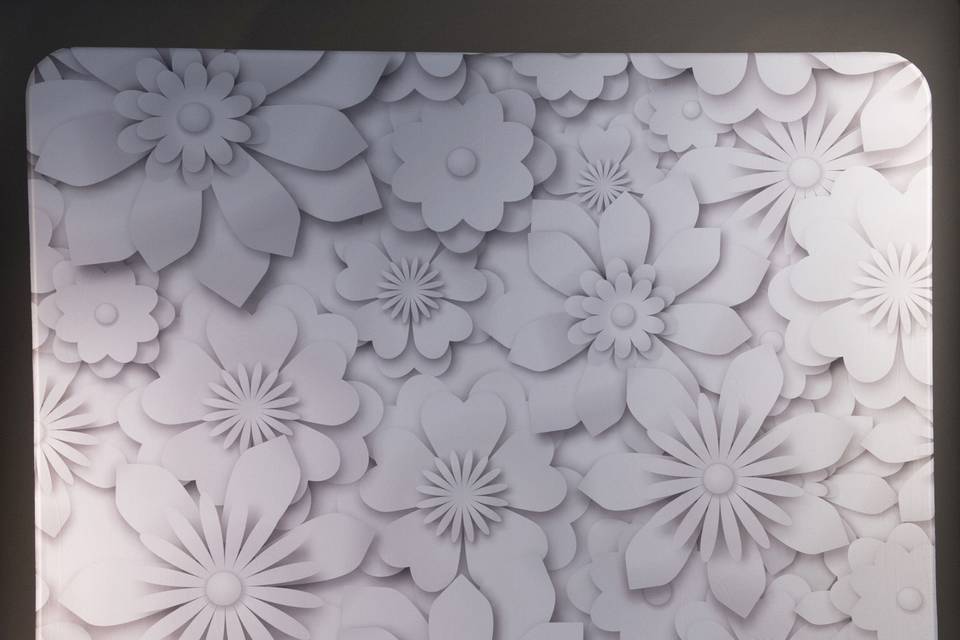 PAPER FLOWERS BACKDROP