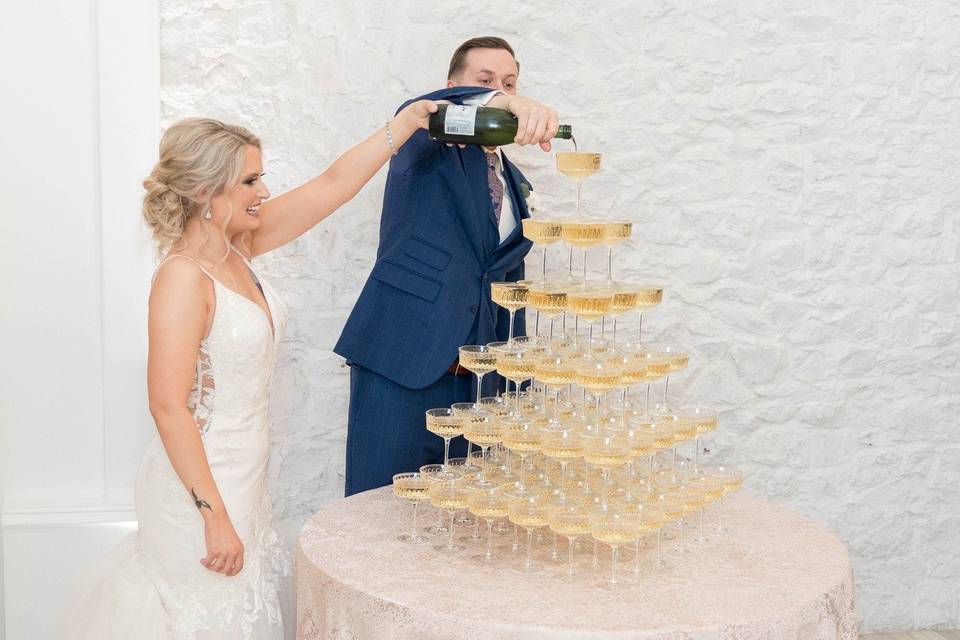 Champagne Tower