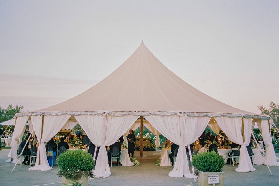 Tent With Drape