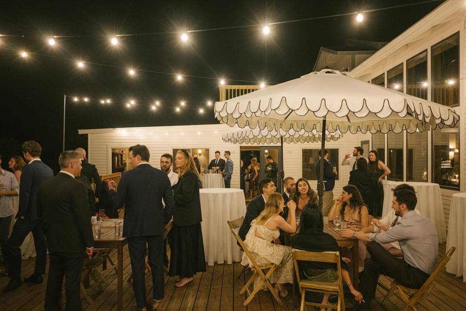 The Lodge deck