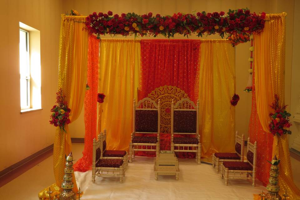 Traditional Wedding Mandap