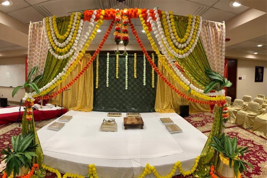 Coconutleaf traditional mandap