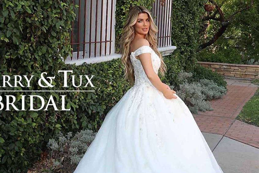 tux and bridal for less