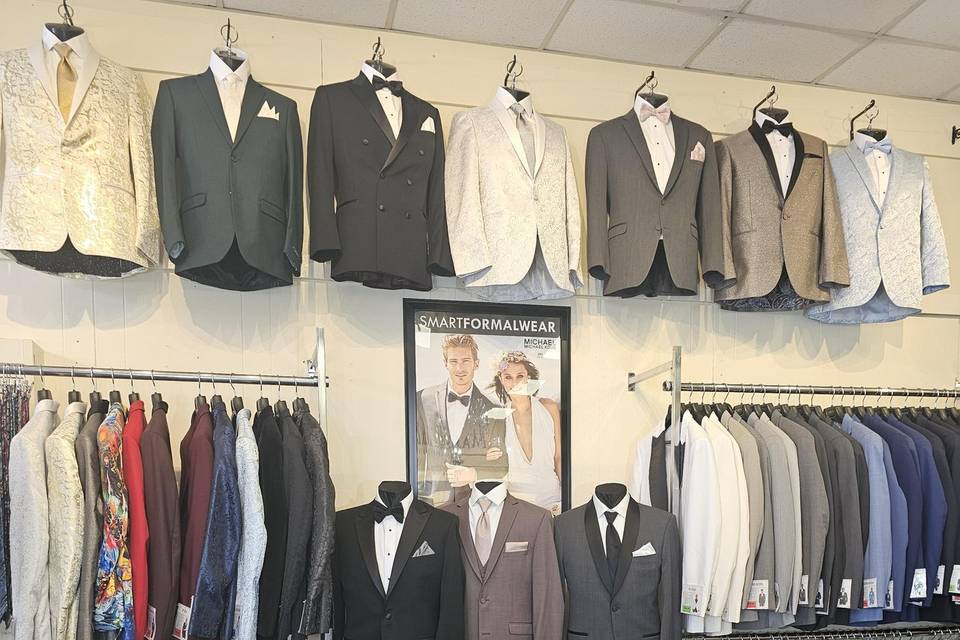 Our Tuxedo & Suit Dept.