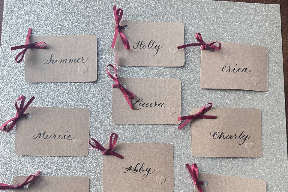 Place cards