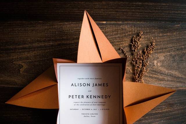 Origami Invitation