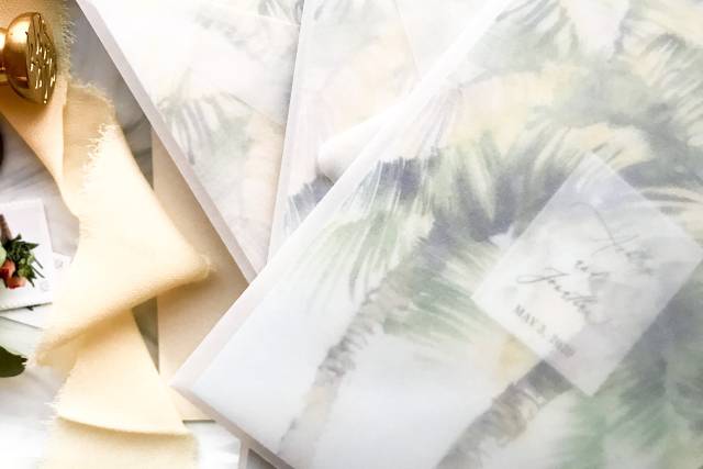 Custom Wedding Invitation, RI