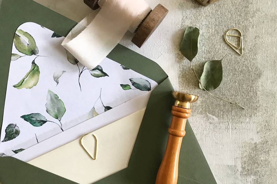 Custom Wedding Invitation