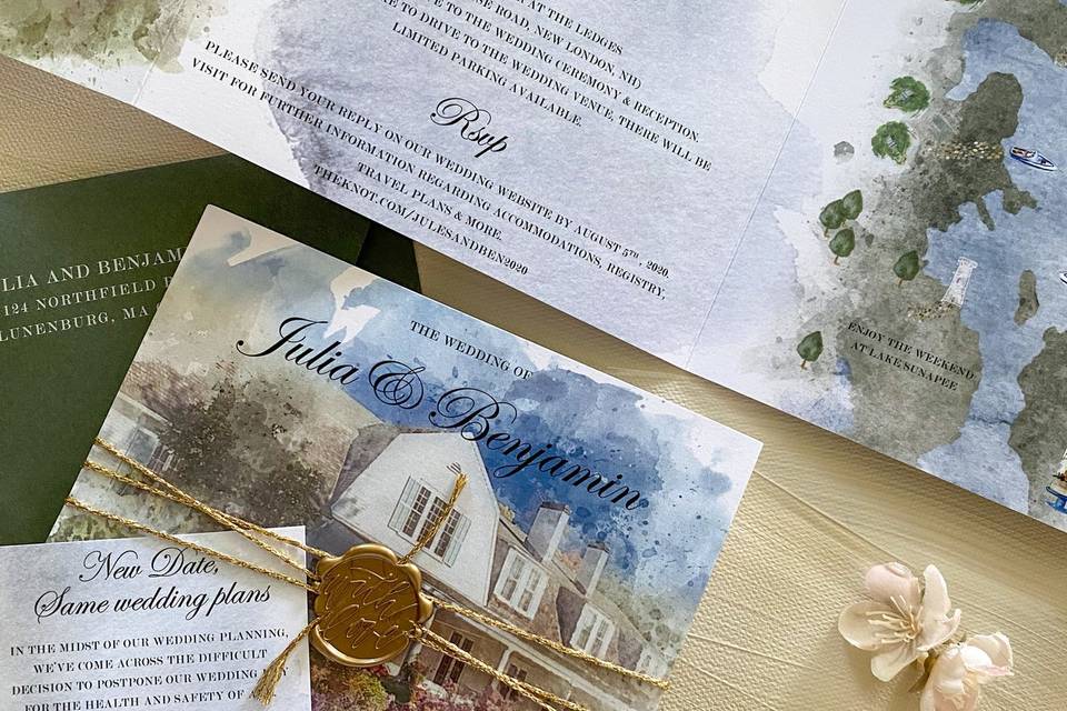 Custom Invitation Suite, ME