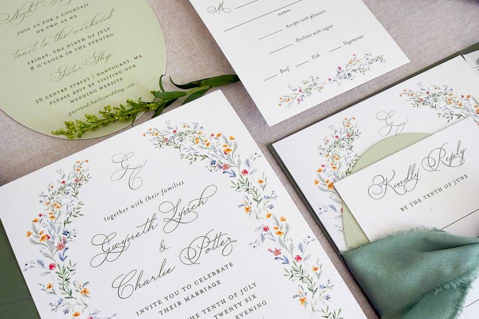 Semi-Custom Invitation