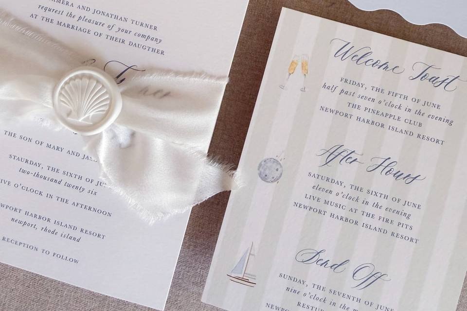 Semi-Custom Invitation